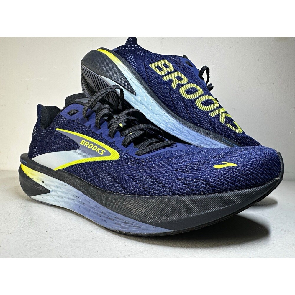 Brooks Hyperion 2 Men's Low Top Lace Up Running Sneakers Blue/Yellow 1104321D400